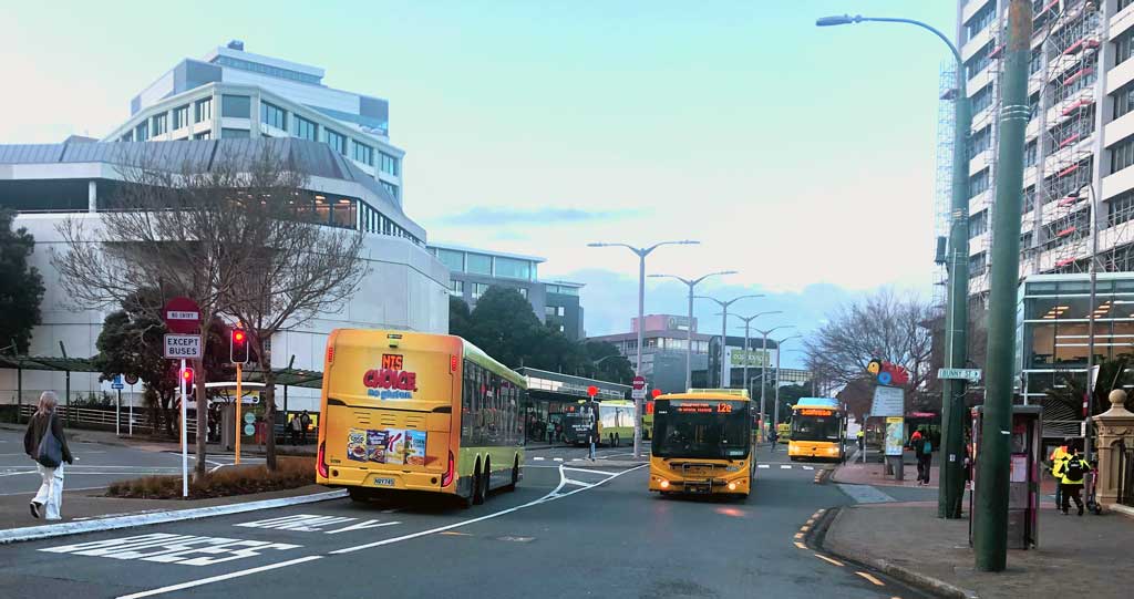 Wellington Bus Terminal New Zealand